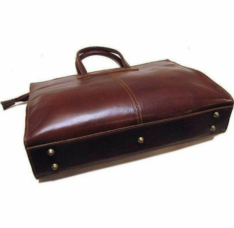 Jeanetta leather handbag