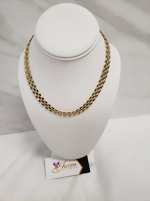 24kt Gold Plate Versace Chain