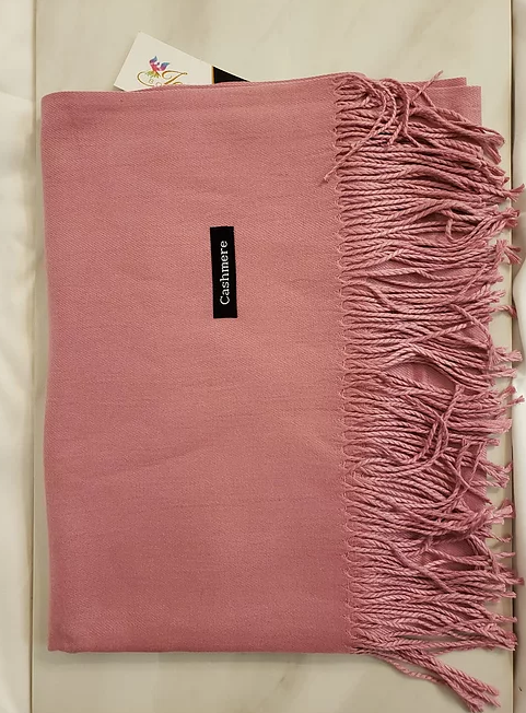 Cashmere Weekday Scarf - Leather Red