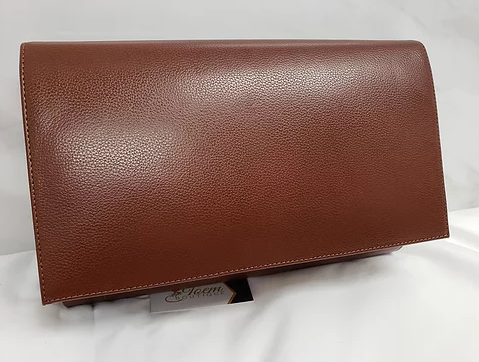 Classic Convertible Genuine Leather Clutch